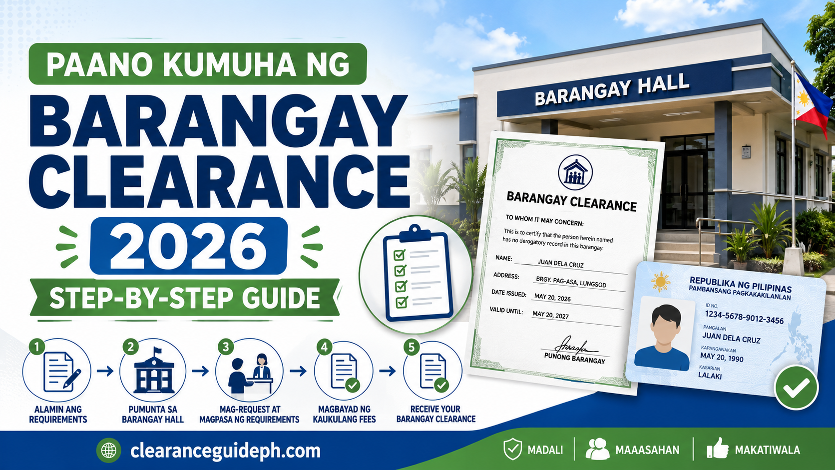 Paano Kumuha ng Barangay Clearance 2026