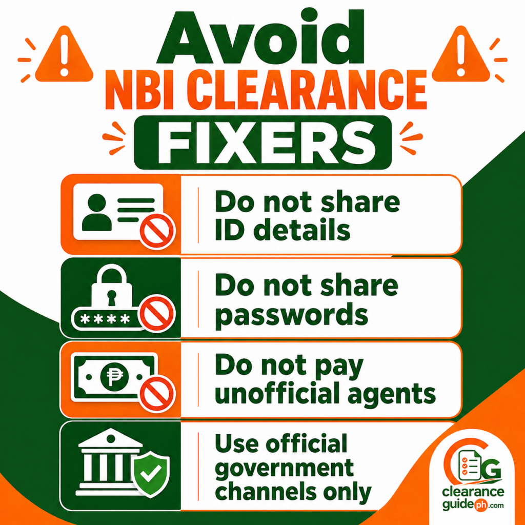 Avoid NBI Clearance Fixers
