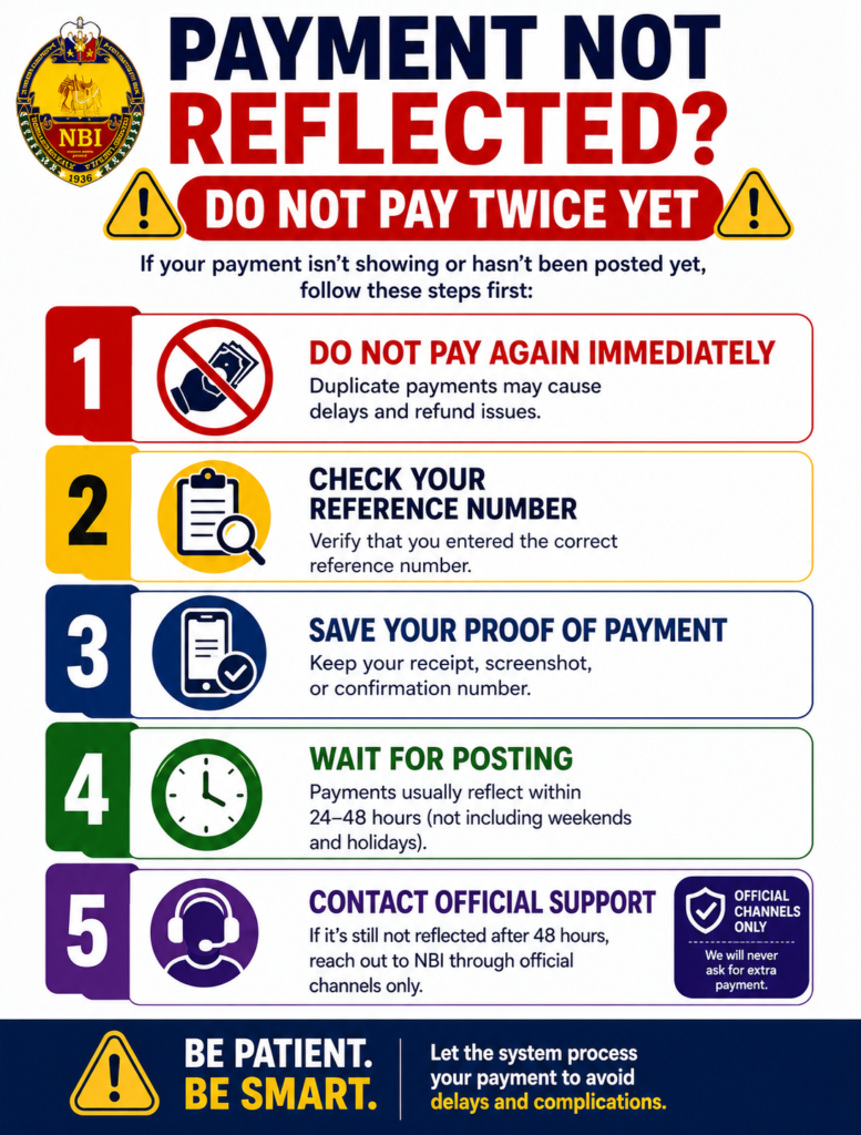 Payment Not Reflected Do Not Pay Twice Yet