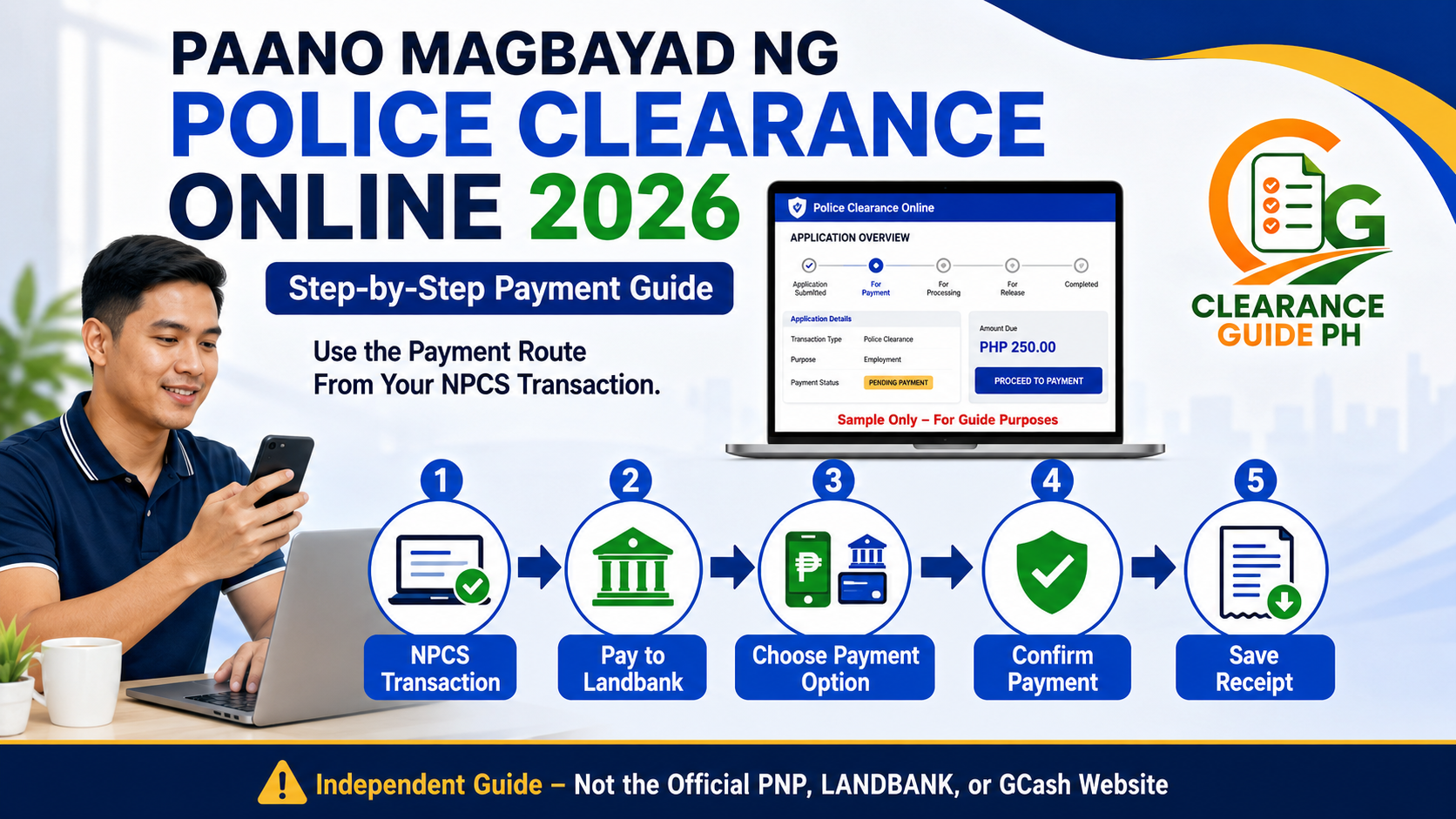 Paano magbayad ng Police Clearance online 2026 step-by-step guide